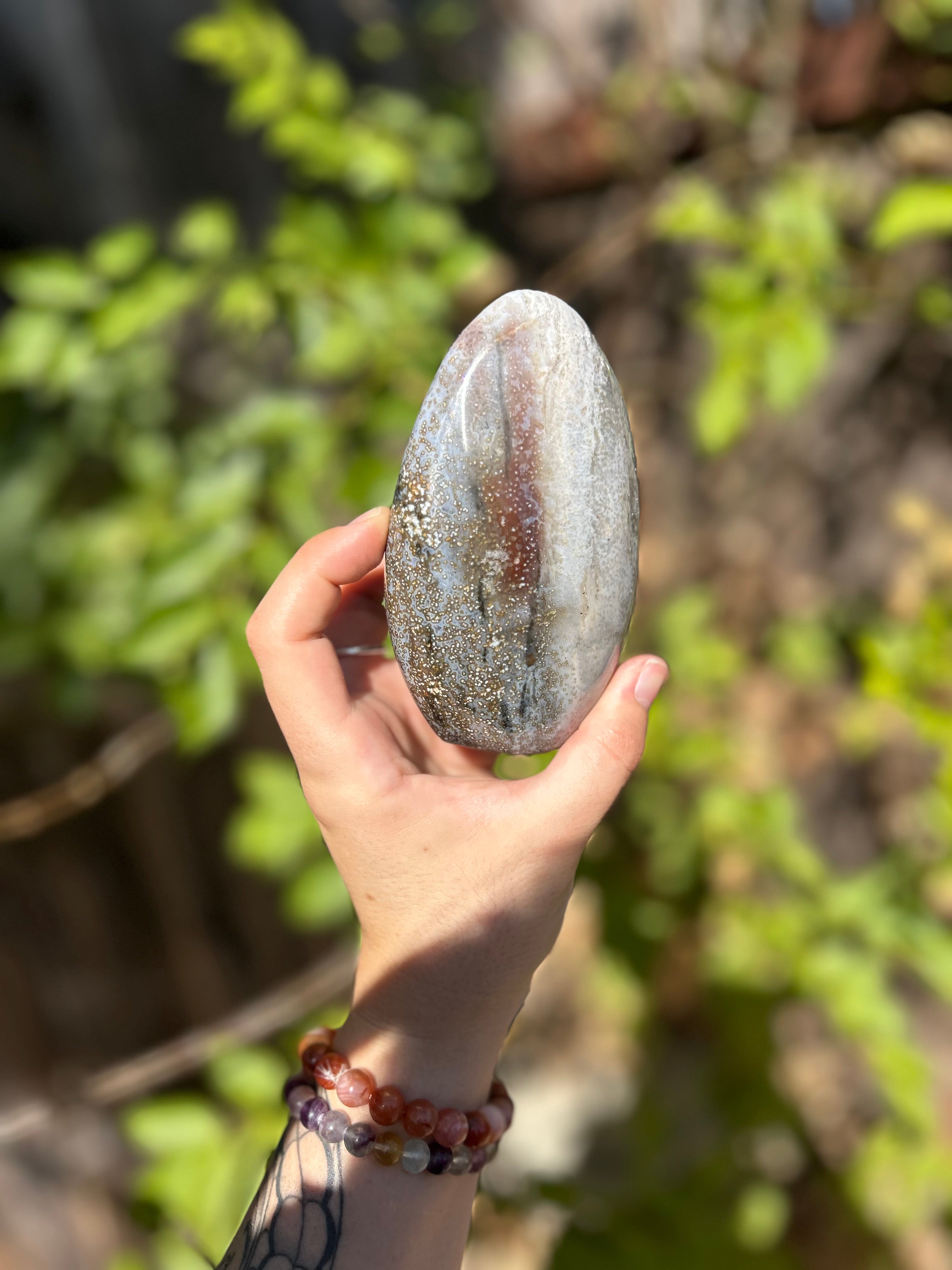 Sea Jasper free form