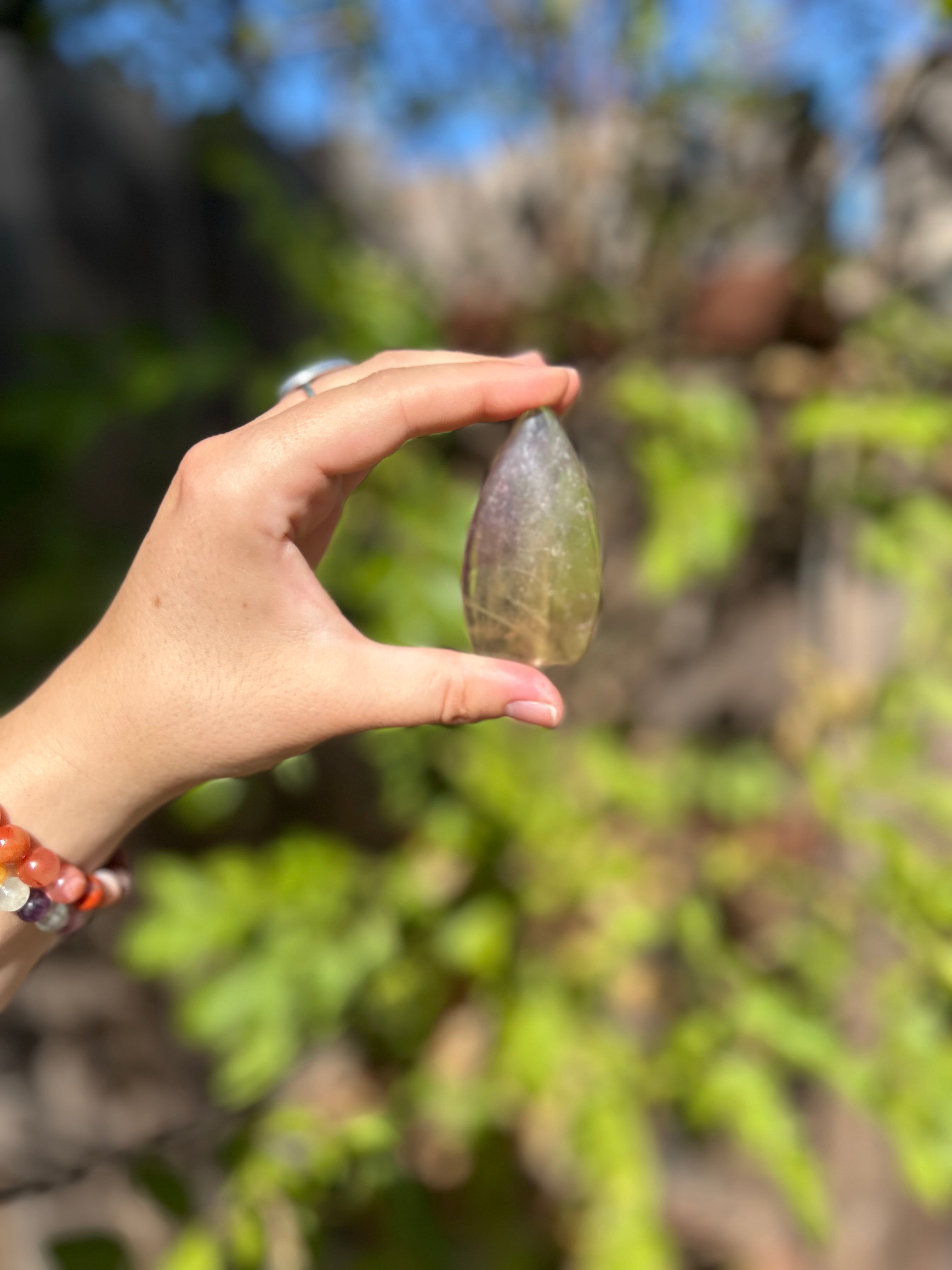 Fluorite flame tower