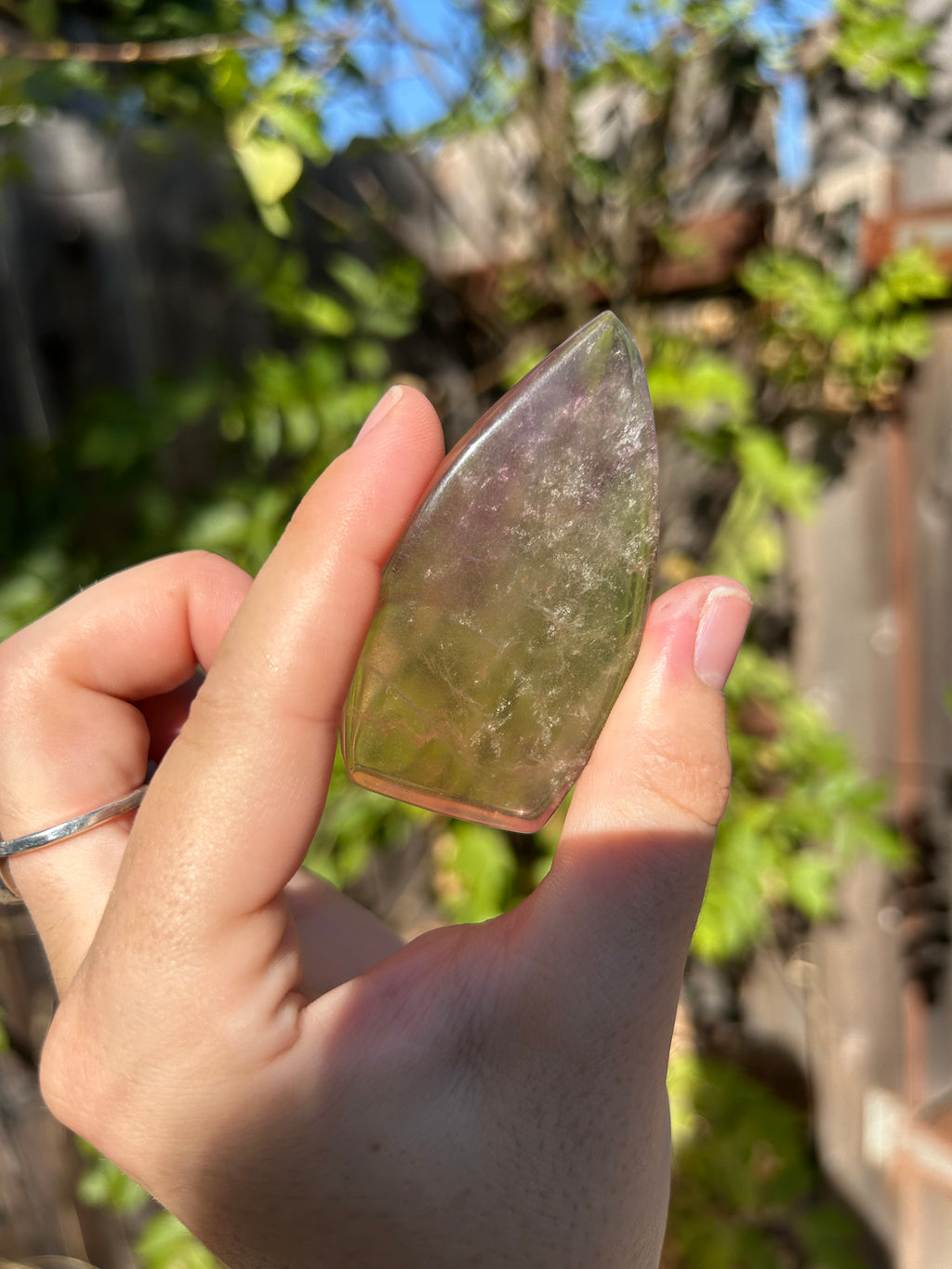 Fluorite flame tower